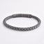 Ashen Slate Woven Leather Bracelet