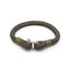 Olive Green Nautical Shackle Bracelet