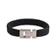 Black Braided Magnetic Bracelet