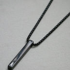 Classic Black Bar Chain