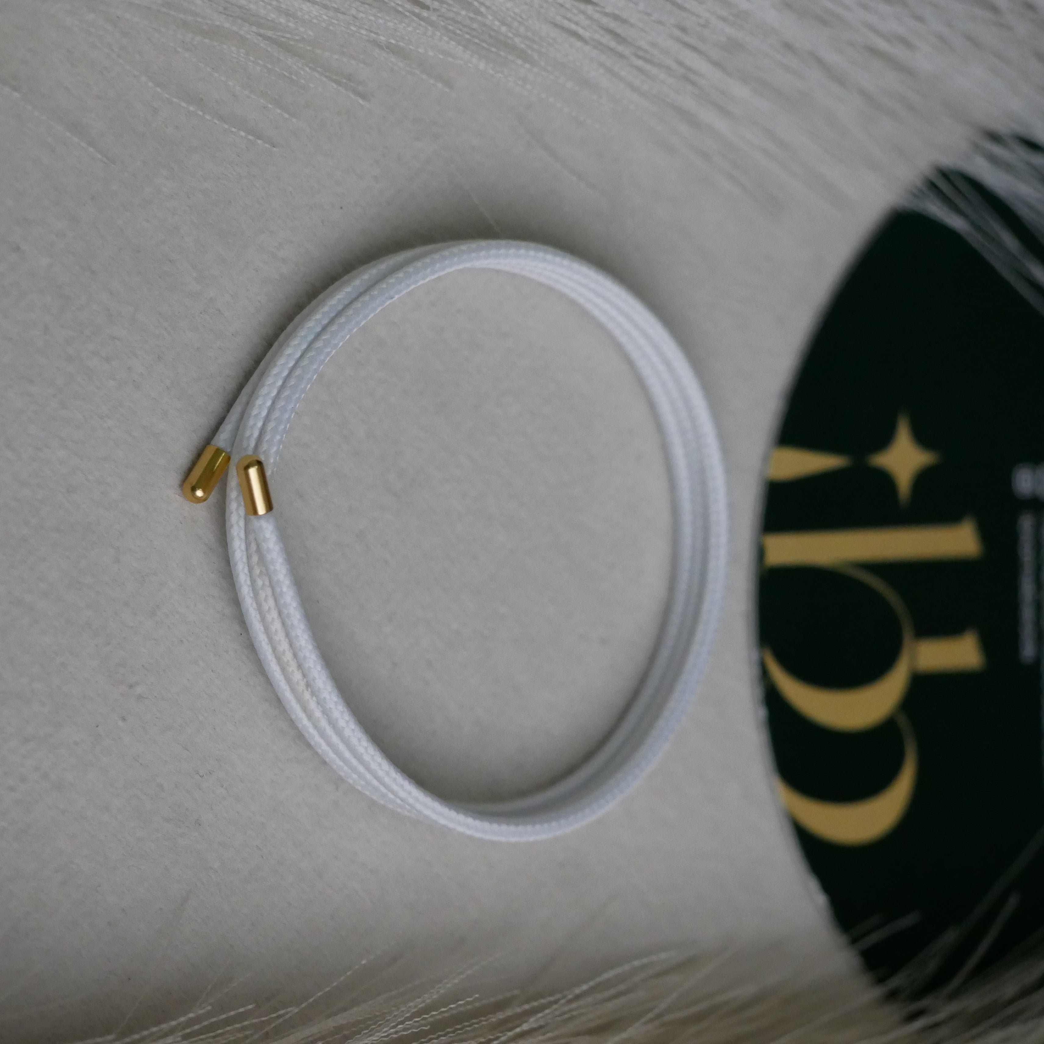 White Halo Magnetic Wrap Bracelet