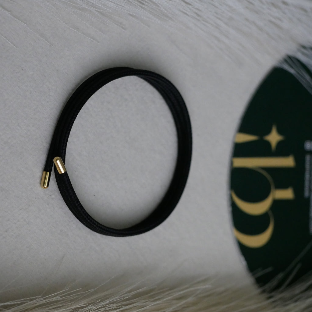 Black Halo Magnetic Wrap Bracelet