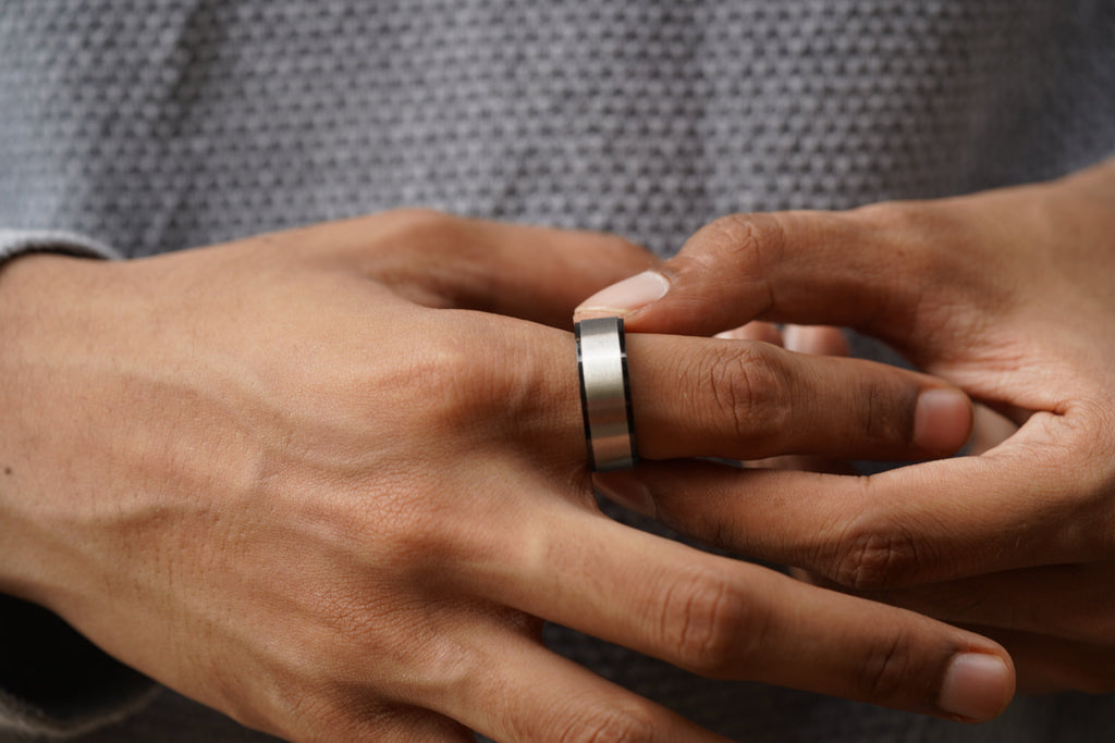 Stainless Steel Silver Ring