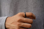 Ceramic Matte Ring - Men