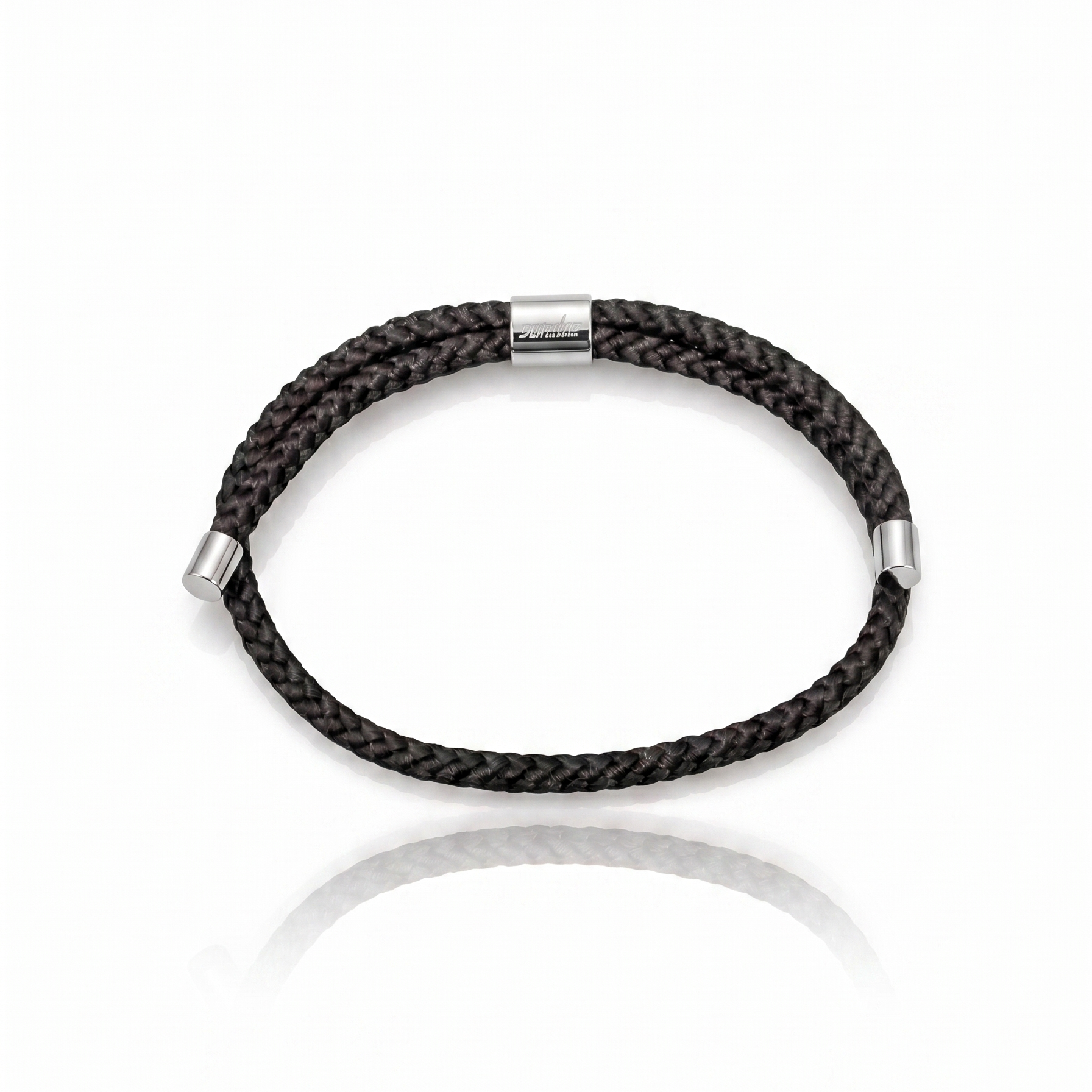 Obsidian Minimalist Cord Bracelet Main image