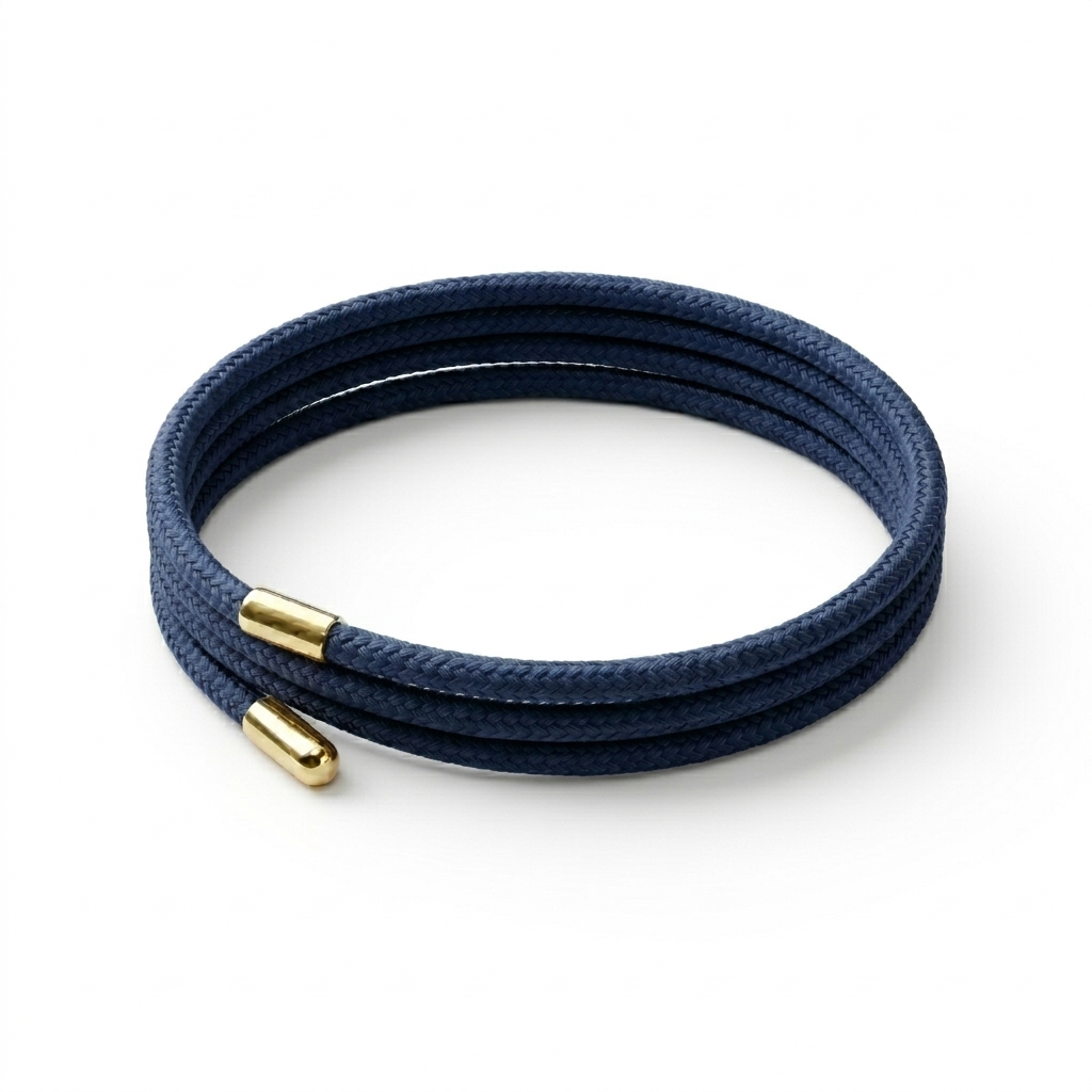Blue Halo Magnetic Wrap Bracelet
