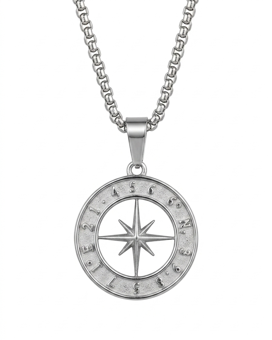 The Meridian Compass Pendant