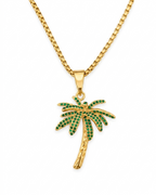 The Riviera Palm Necklace