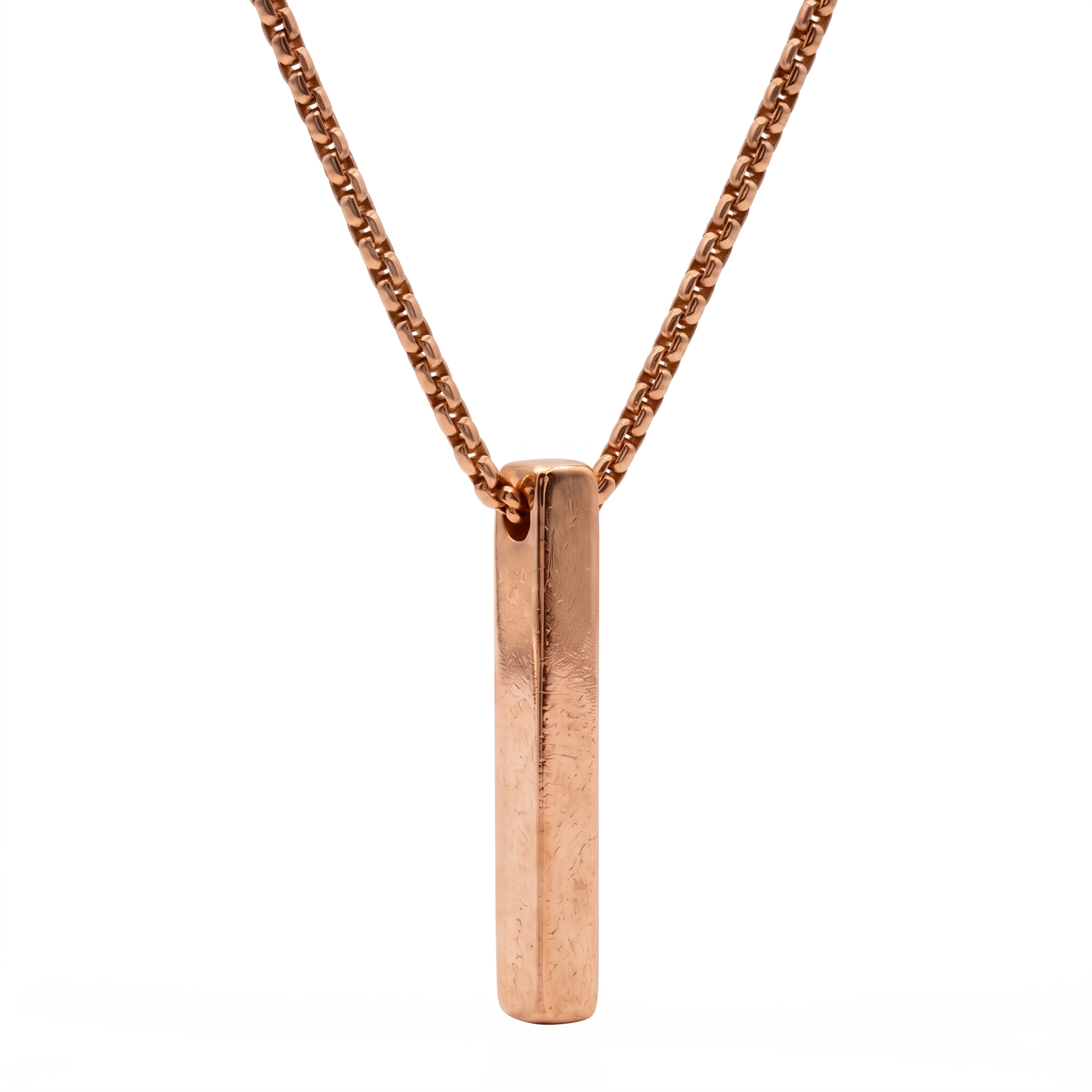 Classic Rose Gold Bar Chain