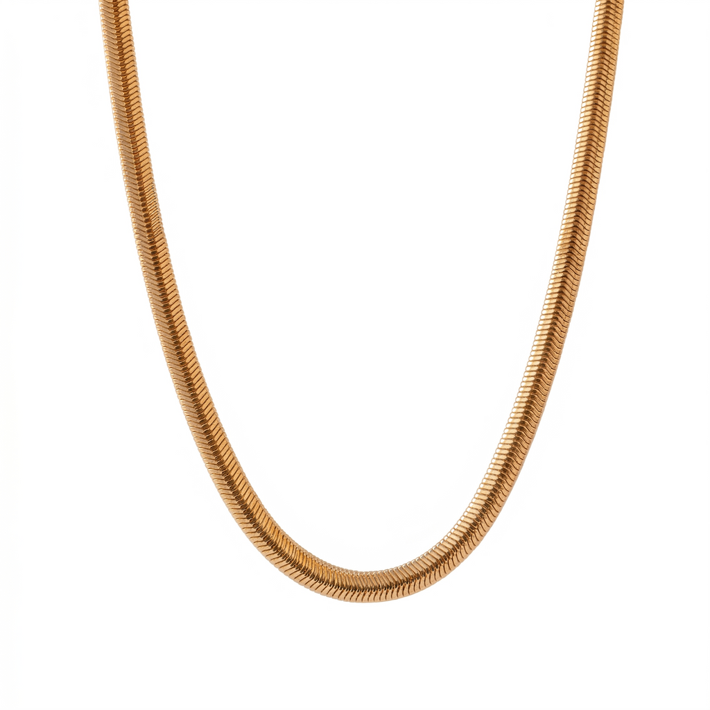 Snake Link Necklace