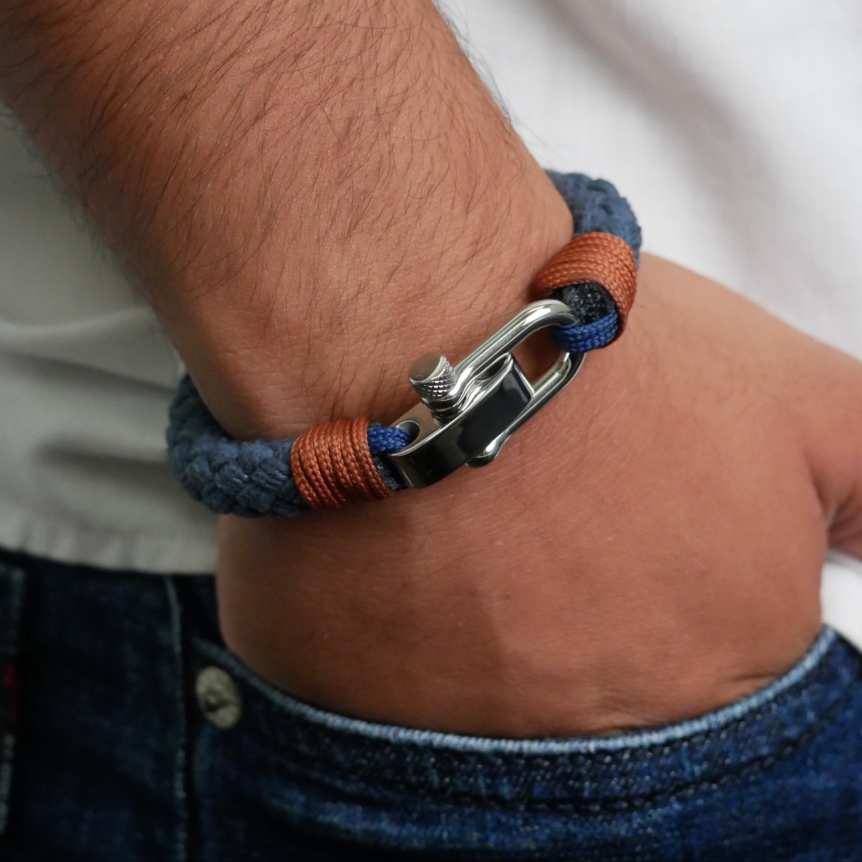 Mariner Hook Shackle Bracelet
