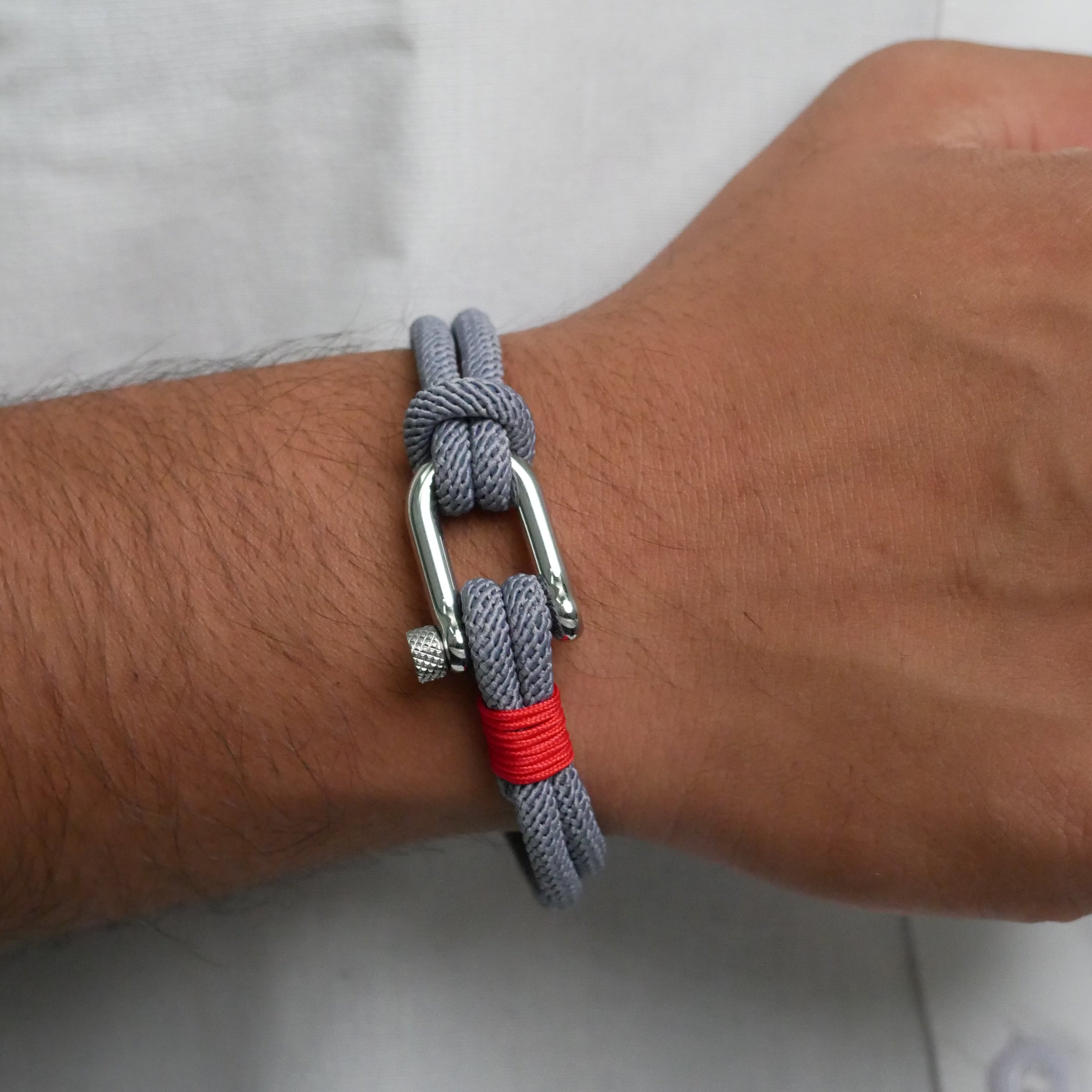 Obsidian Shackle Bracelet Secondary image