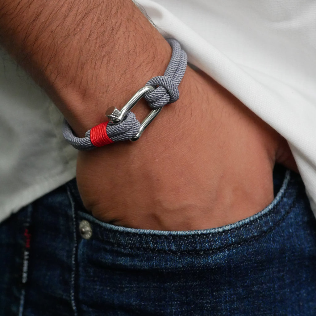 Obsidian Shackle Bracelet
