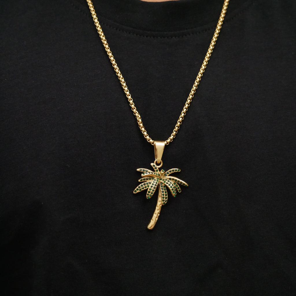 The Riviera Palm Necklace