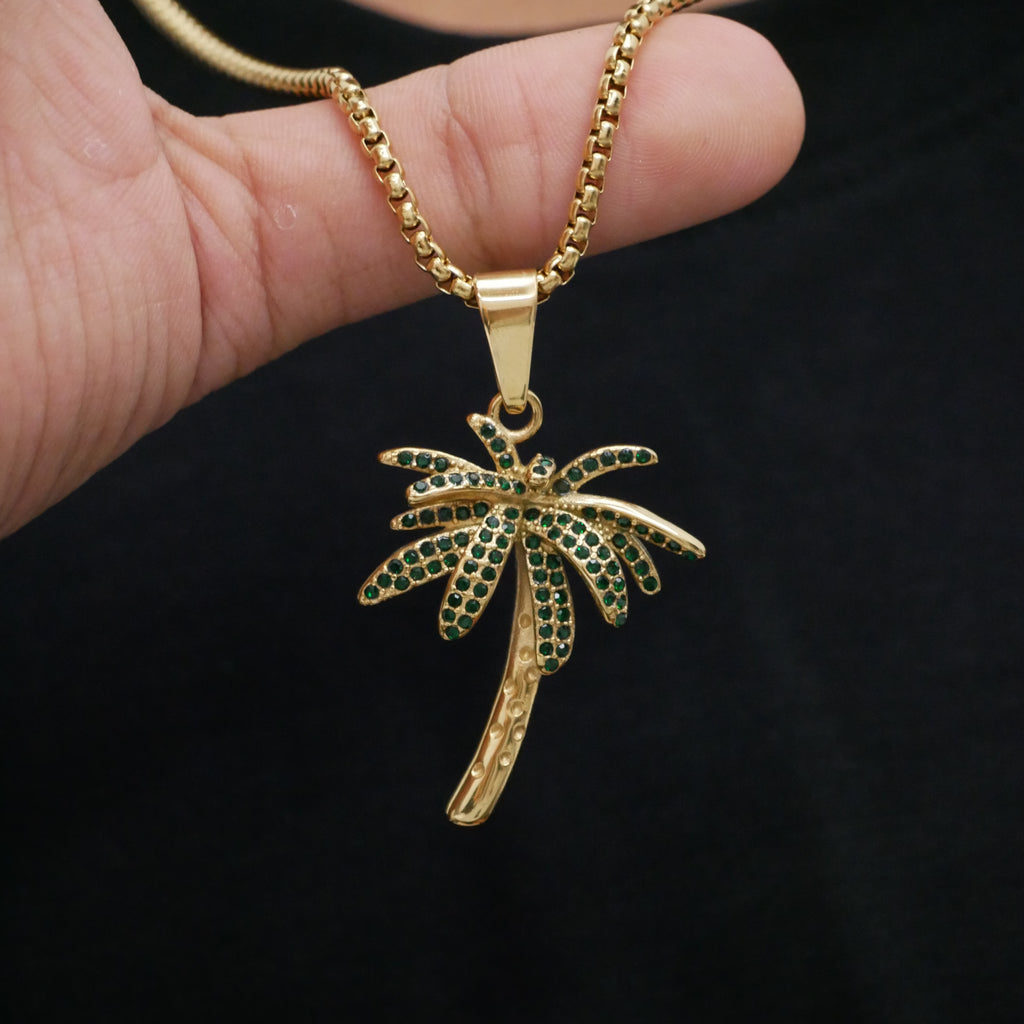 The Riviera Palm Necklace