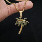 The Riviera Palm Necklace