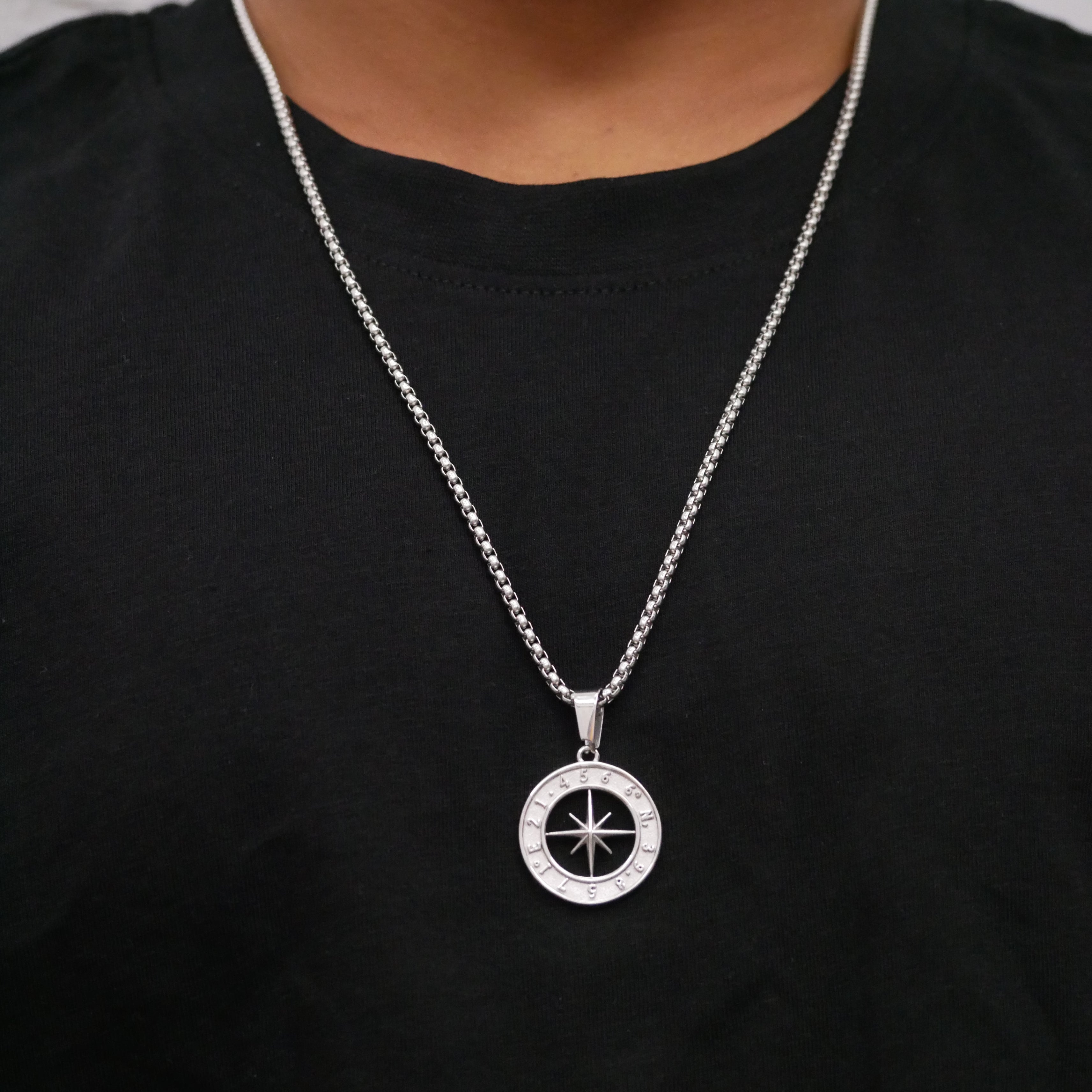 The Meridian Compass Pendant