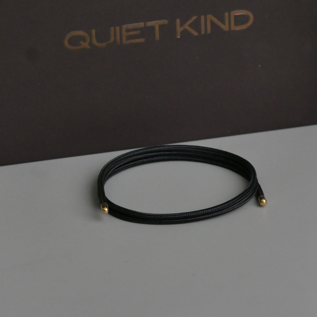 Black Halo Magnetic Wrap Bracelet