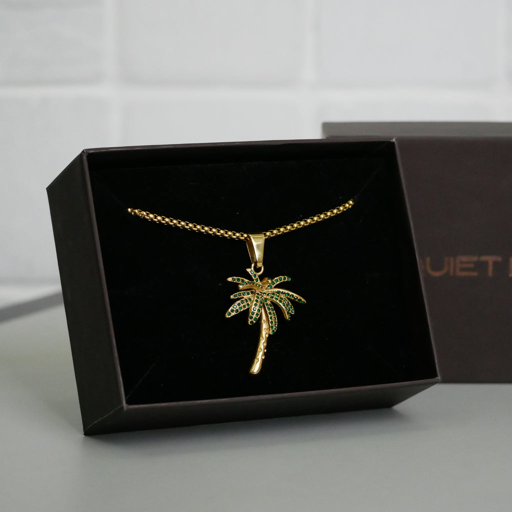The Riviera Palm Necklace