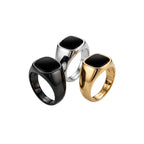 Men Onyx Stone Ring