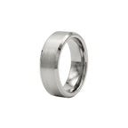Ironclad Matte Silver Ring