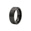 Midnight Stealth Brushed Steel Ring