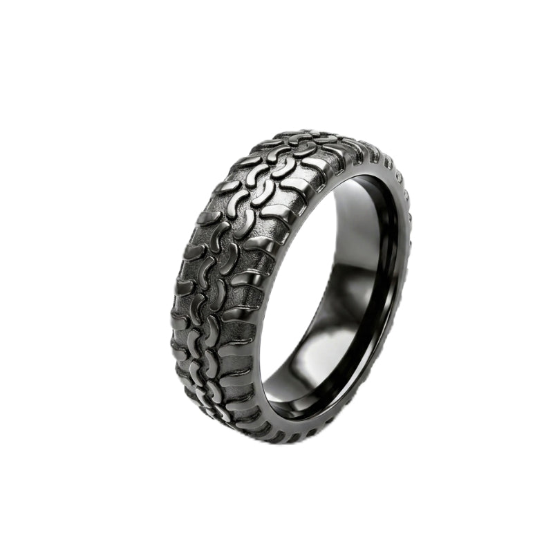 Stainless Steel Retro Ring Secondary image