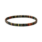 Black Cherry Tila Bracelet