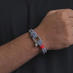 Obsidian Shackle Bracelet