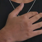 Classic Silver  Bar Chain